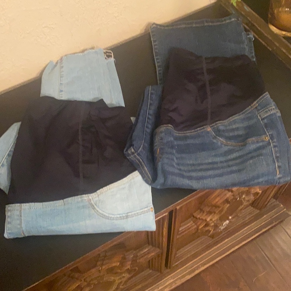 2 pair Isabel maternity Jeans